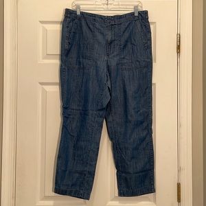 J. Crew Chambray Pants